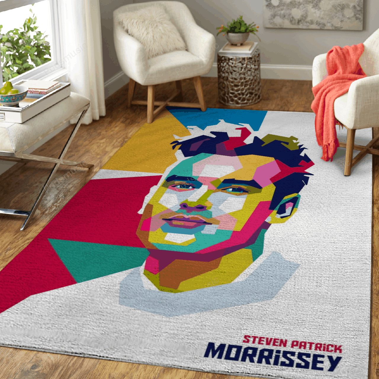 Steven Patrick Morrissey Music Art For Fans Area Rug Living Room Carpet Rug Regtangle Carpet Floor Decor Home Decor