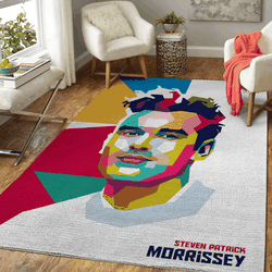 Steven Patrick Morrissey Music Art For Fans Area Rug Living Room Carpet Rug Regtangle Carpet Floor Decor Home Decor