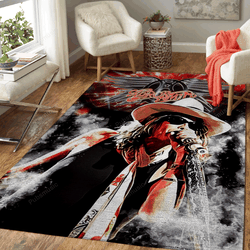 Steven Tyler Painting Music Art For Fans Area Rug Living Room Carpet Rug Regtangle Carpet Floor Decor Home Decor