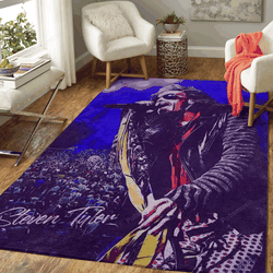 Steven Tyler Perfomance Music Art For Fans Area Rug Living Room Carpet Rug Regtangle Carpet Floor Decor Home Decor
