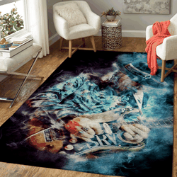 Stevie Ray Music Art For Fans Area Rug Living Room Carpet Rug Regtangle Carpet Floor Decor Home Decor