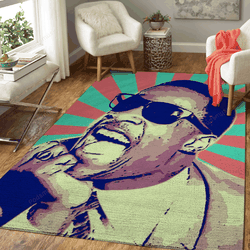 Stevie Wonder Retro Retro Music Art For Fans Area Rug Living Room Carpet Rug Regtangle Carpet Floor Decor Home Decor