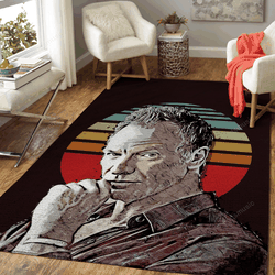 Sting Retro Art Music Art For Fans Area Rug Living Room Carpet Rug Regtangle Carpet Floor Decor Home Decor