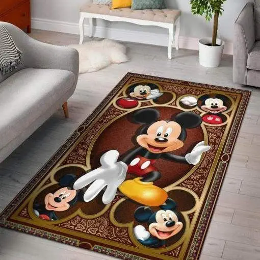 Mickey Mouse Rug Living Room Rug Home Decor Carpet Ofd 19120731