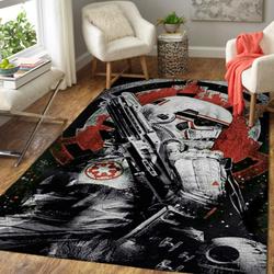 Stormtrooper Area Rug Living Room Rug Home Decor Star Wars Movie 19101919