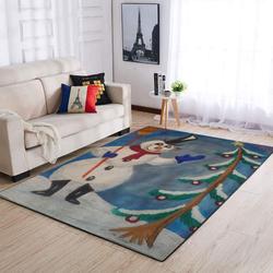 Snowman Rug Modern Rugs For Living Room Modern Rug Rug Home Decor Rug
