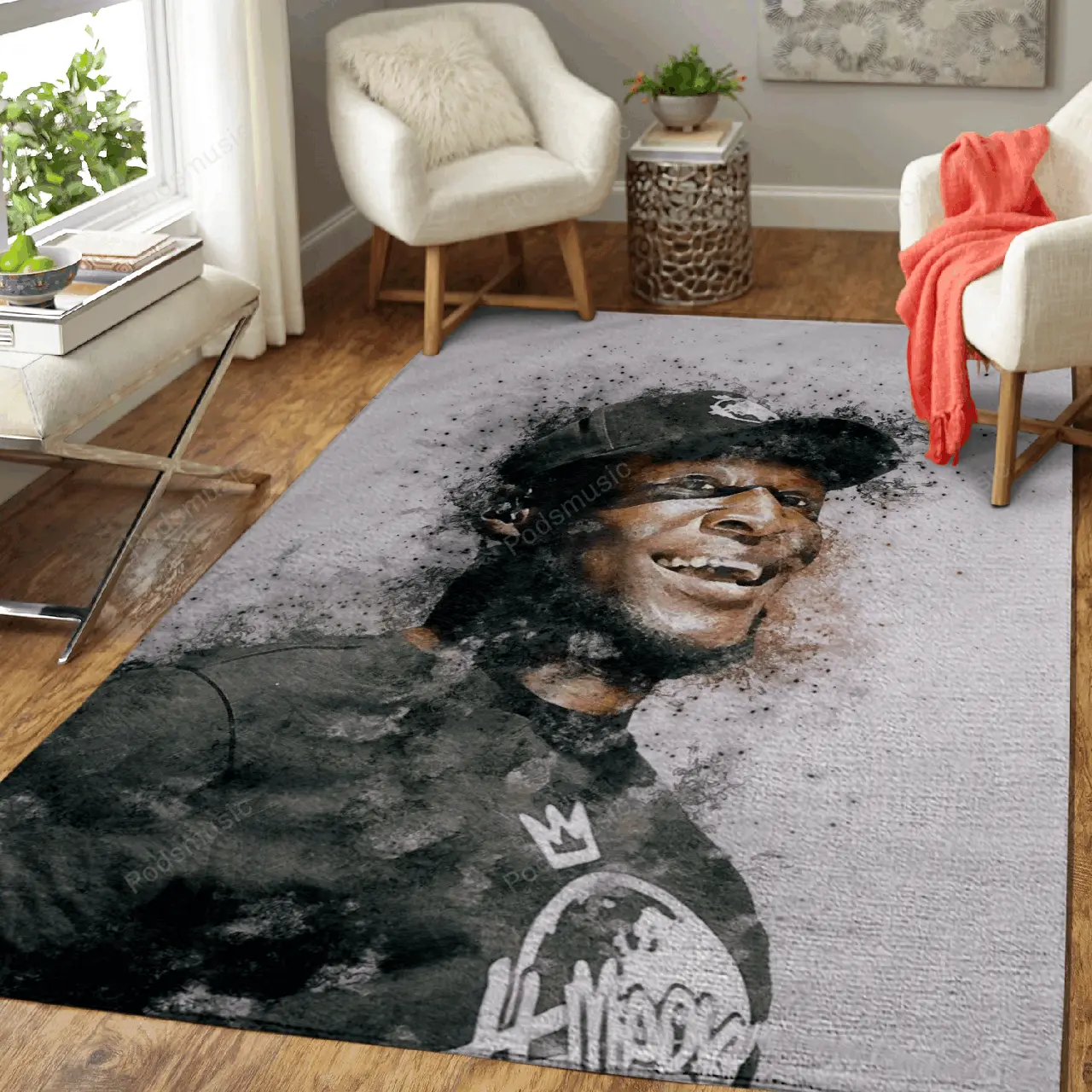 Stormzy Music Stormzy Popart For Fans Area Rug Living Room Carpet Rug Regtangle Carpet Floor Decor Home Decor