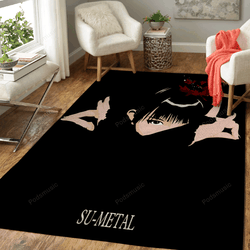 Su Metal ~ Babymetal Music Art For Fans Area Rug Living Room Carpet Rug Regtangle Carpet Floor Decor Home Decor