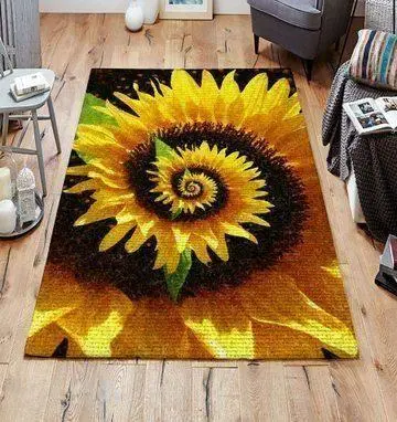 Sunflower Area Rug 190909 Ofd Area Rug Living Room Carpet Rug Regtangle Carpet Floor Decor Home Decor
