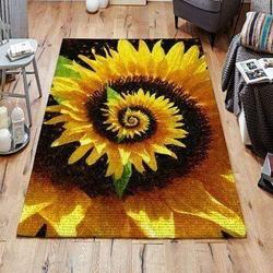 Sunflower Area Rug 190909 Ofd Area Rug Living Room Carpet Rug Regtangle Carpet Floor Decor Home Decor