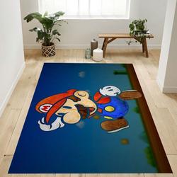 Super Mario 109 Area Rug Living Room And Bed Room Rug Rug Regtangle Carpet Floor Decor Home Decor