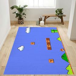 Super Mario 115 Area Rug Living Room And Bed Room Rug Rug Regtangle Carpet Floor Decor Home Decor