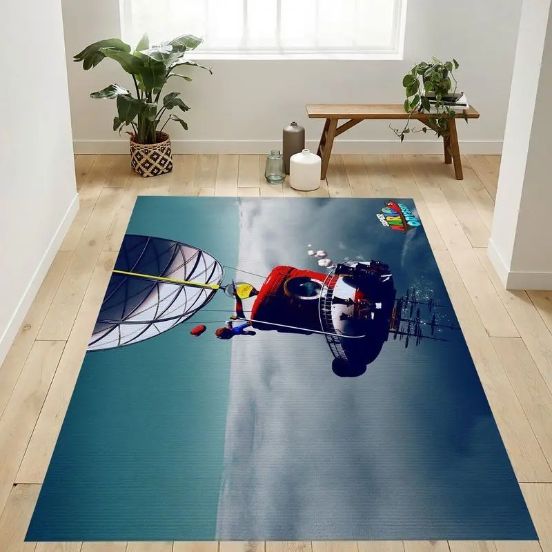 Super Mario 119 Area Rug Living Room And Bed Room Rug Rug Regtangle Carpet Floor Decor Home Decor