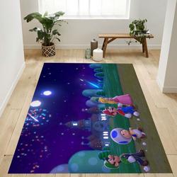 Super Mario 15 Area Rug Living Room And Bed Room Rug Rug Regtangle Carpet Floor Decor Home Decor