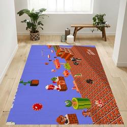 Super Mario 21 Area Rug Living Room And Bed Room Rug Rug Regtangle Carpet Floor Decor Home Decor
