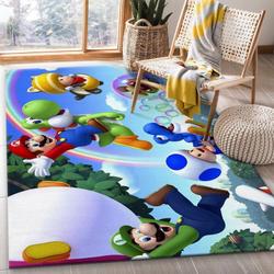 Super Mario 3 Area Rug Living Room And Bed Room Rug Rug Regtangle Carpet Floor Decor Home Decor