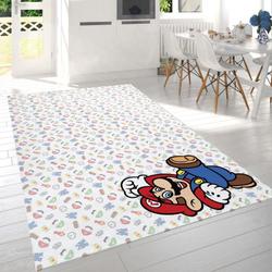 Super Mario 30 Area Rug Living Room And Bed Room Rug Rug Regtangle Carpet Floor Decor Home Decor