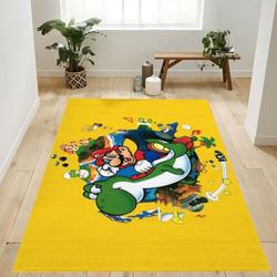 Super Mario 33 Area Rug Living Room And Bed Room Rug Rug Regtangle Carpet Floor Decor Home Decor