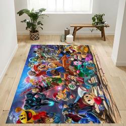 Super Mario 72 Area Rug Living Room And Bed Room Rug Rug Regtangle Carpet Floor Decor Home Decor