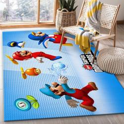 Super Mario 82 Area Rug Living Room And Bed Room Rug Rug Regtangle Carpet Floor Decor Home Decor