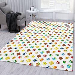 Super Mario 83 Area Rug Living Room And Bed Room Rug Rug Regtangle Carpet Floor Decor Home Decor