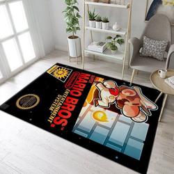 Super Mario 90 Area Rug Living Room And Bed Room Rug Rug Regtangle Carpet Floor Decor Home Decor