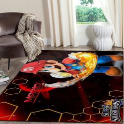 Super Mario Area Rug Nintendo Video Game Carpet Gamer Living Room Rugs Rug Regtangle Carpet Floor Decor Home Decor V866