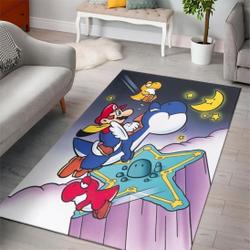 Super Mario Bros Gaming Collection Area Rugs Living Room Carpet Rug Regtangle Carpet Floor Decor Home Decor