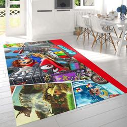Super Mario Odyssey Digital Cappy Area Rug Living Room And Bed Room Rug Rug Regtangle Carpet Floor Decor Home Decor