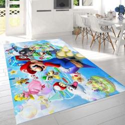 Super Mario V98 Area Rug Bedroom Rug Us Gift Decor Living Room Area Rug Home Decor