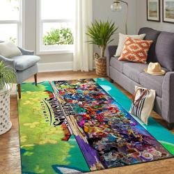 Super Smash Bros. Area Rug Gaming Carpet Gamer Living Room Rugs Rug Regtangle Carpet Floor Decor Home Decor V1237