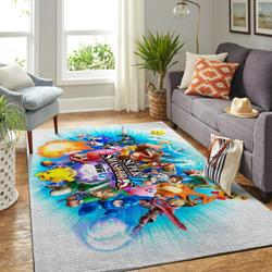 Super Smash Bros. Area Rug Living Room Rug Home Decor Gaming Gfd 191223