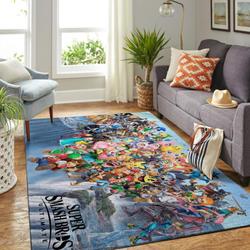 Super Smash Bros. Area Rug Living Room Rug Home Decor Gaming Gfd 19122313