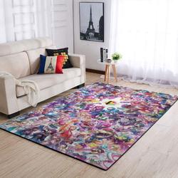 Super Smash Bros. Area Rug Living Room Rug Home Decor Nintendo Video Game Gfd 190916