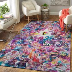Super Smash Bros. Area Rug Nintendo Video Game Carpet Gamer Living Room Rugs Rug Regtangle Carpet Floor Decor Home Decor V3962