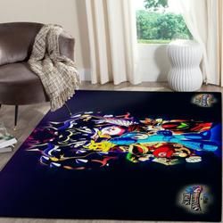 Super Smash Bros. Area Rug Nintendo Video Game Carpet Gamer Living Room Rugs Rug Regtangle Carpet Floor Decor Home Decor V3963