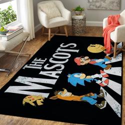 Super Smash Bros. Area Rug Nintendo Video Game Carpet Gamer Living Room Rugs Rug Regtangle Carpet Floor Decor Home Decor V3965