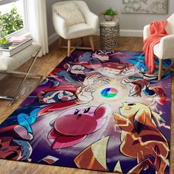 Super Smash Bros. Ultimate Area Rug Living Room Rug Home Decor Gaming Floor Decor 3110