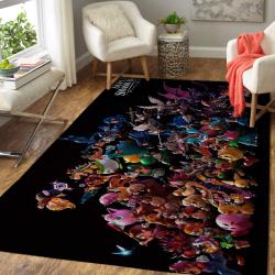 Super Smash Bros. Ultimate Area Rug Nintendo Video Game Carpet Gamer Living Room Rugs Rug Regtangle Carpet Floor Decor Home Decor V5549