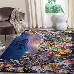 Super Smash Bros Ultimate Game Nintendo Switch Fn050203 Gaming Area Rug Rug Regtangle Carpet Floor Decor Home Decor