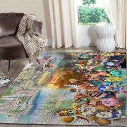 Super Smash Bros Ultimate Game Nintendo Switch Fn050208 Gaming Area Rug Rug Regtangle Carpet Floor Decor Home Decor