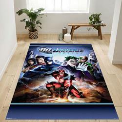 Superheroes Dc Comics Video Game Dc Universe Online Key Art Area Rug Living Room And Bed Room Rug Rug Regtangle Carpet Floor Decor Home Decor