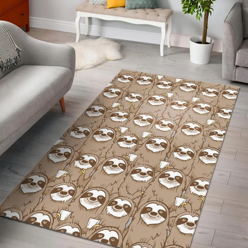 Sushi Pattern Print Area Rug Living Room Rug Home Decor