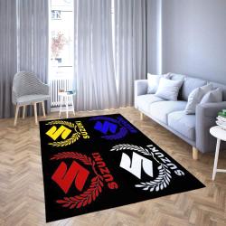 Suzuki Logo Area Rug Living Room Carpet Rug Regtangle Carpet Floor Decor Home Decor V11323