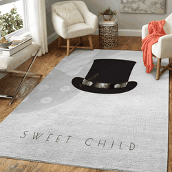 Sweet Child Music Art For Fans Area Rug Living Room Carpet Rug Regtangle Carpet Floor Decor Home Decor