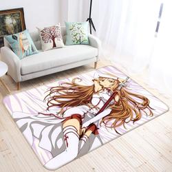 Sword Art Online Anime 14 Area Rug Living Room And Bed Room Rug Rug Regtangle Carpet Floor Decor Home Decor
