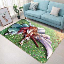 Sword Art Online Anime 22 Area Rug Living Room And Bed Room Rug Rug Regtangle Carpet Floor Decor Home Decor