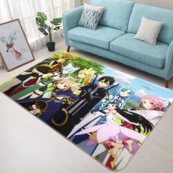 Sword Art Online Anime 25 Area Rug Living Room And Bed Room Rug Rug Regtangle Carpet Floor Decor Home Decor