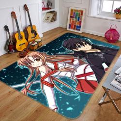 Sword Art Online Anime 3 Area Rug Living Room And Bed Room Rug Rug Regtangle Carpet Floor Decor Home Decor