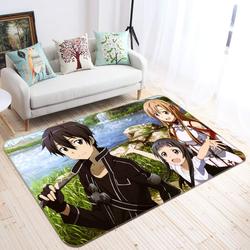 Sword Art Online Anime 36 Area Rug Living Room And Bed Room Rug Rug Regtangle Carpet Floor Decor Home Decor